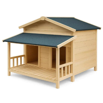 Large Outdoor Wooden Dog House