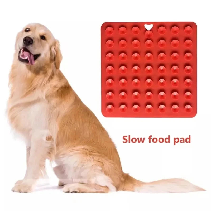 Silicone licking pad for cats and dogs,