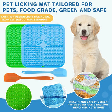 Pet Placemat Cat and Dog Slow Feeding Lick Mat