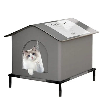 Waterproof Cat House Outdoor