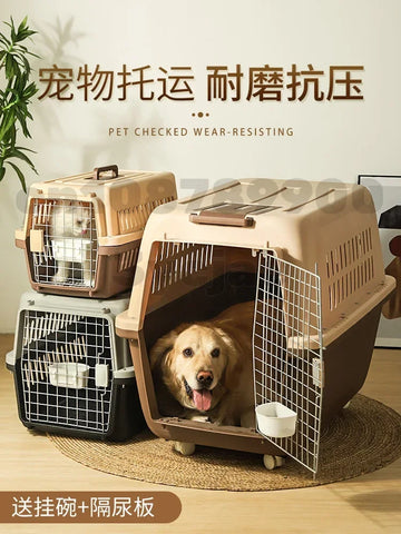 Pet Airline Box Dog & Cat travel Portable