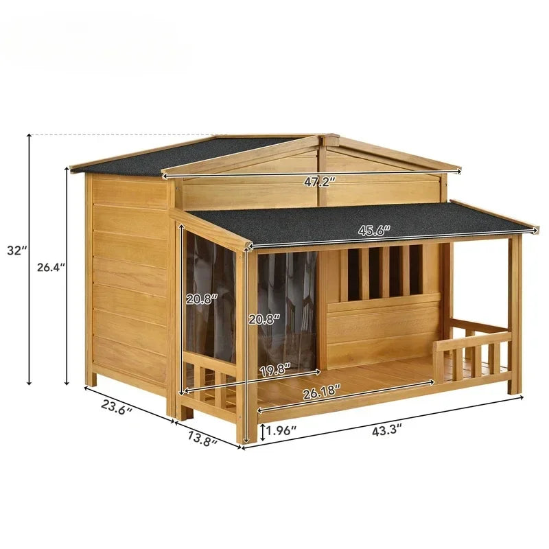 Dog Outdoor & Indoor House