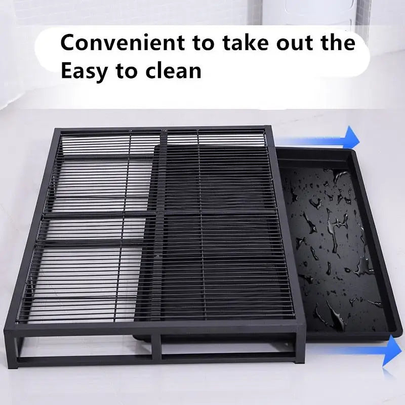 Large Dog Litter Stainless Steel Indoor