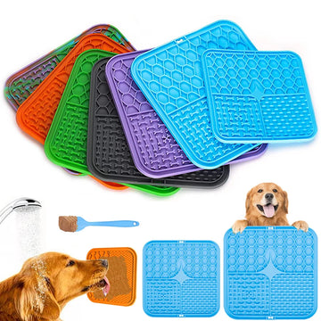 Pet Lick Silicone Mat Dogs Pet Slow Food