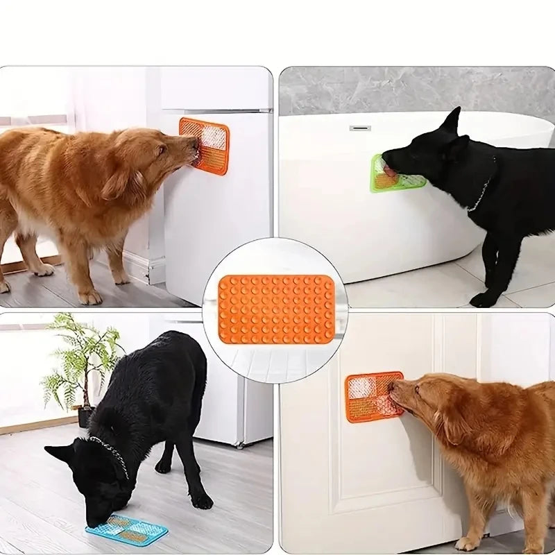 Pet supplies Silicone slow food licking pad Anxiety Relief