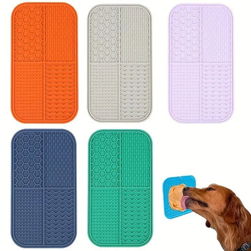 Pet supplies Silicone slow food licking pad Anxiety Relief