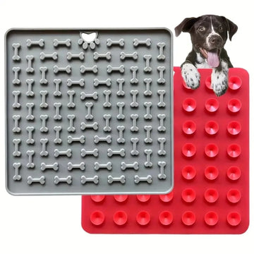 Silicone licking pad for cats and dogs,
